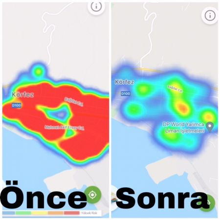 Fark büyük... Bakın Kocaeli’nin haritası nasıl değişti?