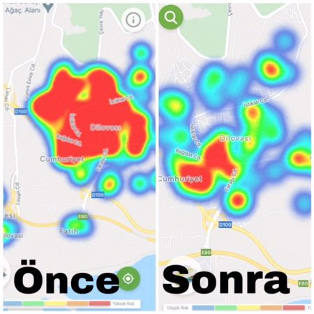 Fark büyük... Bakın Kocaeli’nin haritası nasıl değişti?