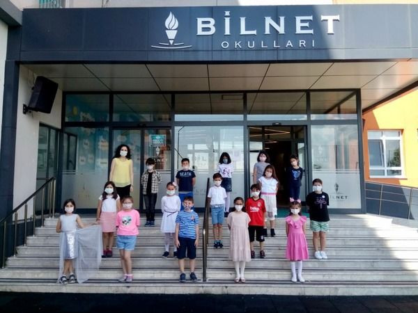 BİLNET Kocaeli ilkokul öğrencileri karnelerini aldı