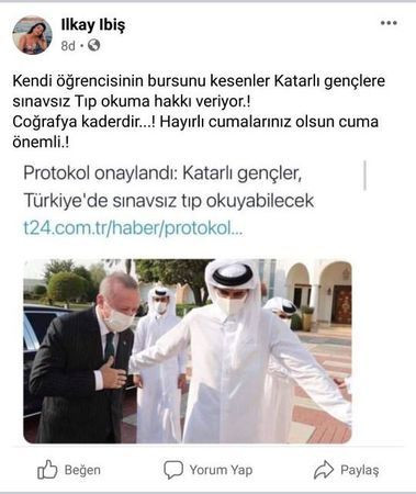 Ünlü’ye şok! Özel kalemden Cumhurbaşkanı’na eleştiri