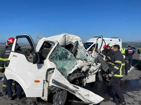 Kuzey Marmara’da feci kaza 1 ölü 1 yaralı!