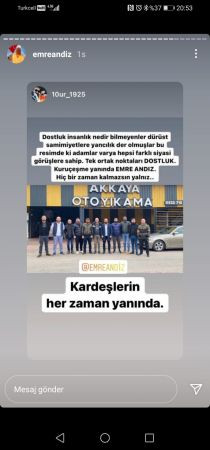 Gençlerden Andız’a destek yağdı