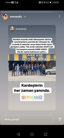 Gençlerden Andız’a destek yağdı
