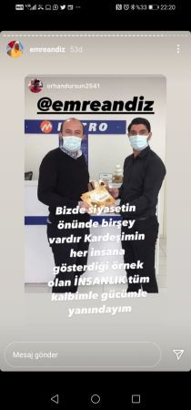 Gençlerden Andız’a destek yağdı