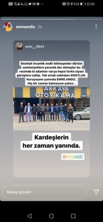Gençlerden Andız’a destek yağdı