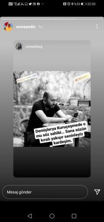 Gençlerden Andız’a destek yağdı