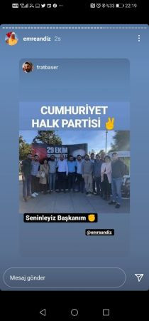 Gençlerden Andız’a destek yağdı