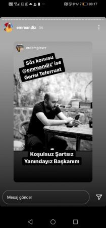Gençlerden Andız’a destek yağdı