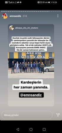 Gençlerden Andız’a destek yağdı
