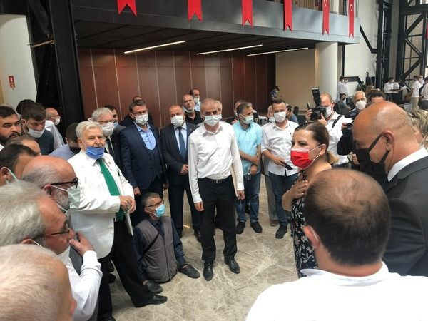 Kent protokolü bayramlaştı
