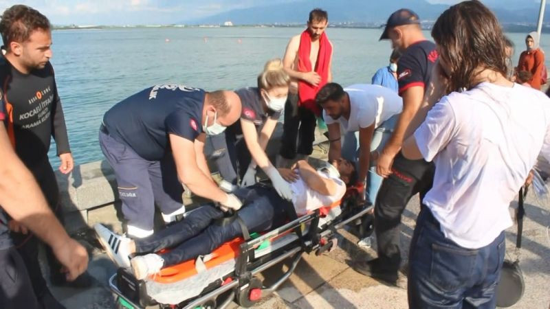İzmit'te ayrılma kararı sonrası nişanlı çift ölüme atladı