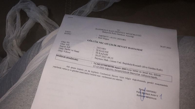 Skandal iddia! İş kazası geçiren sigortasız işçinin ailesine para teklif etti!