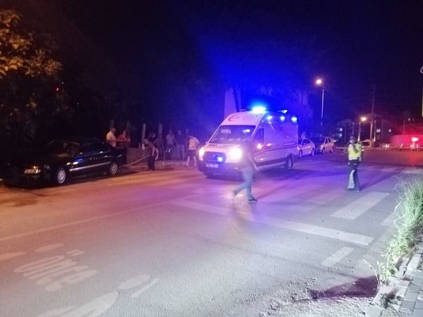 2 gün önce aldığı otomobille gezinti kötü bitti