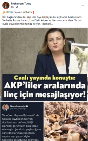 İstanbul’daki katliam iddiaları üzerinden Hürriyet’e gönderme!