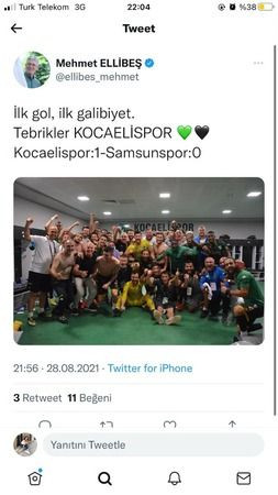 Kocaelispor’a tebrik yağdı