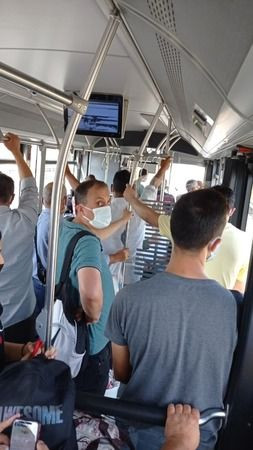 Bu otobüs her gün böyle! Vatandaş çözüm istiyor