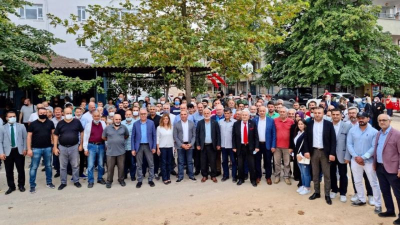 Halıdereliler Taşocağına karşı eylem yaptı
