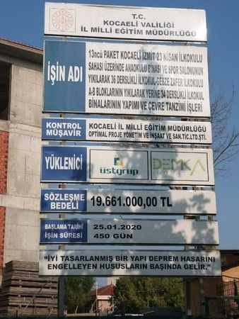 Okullar açıldı, okul inşaatı hala bitmedi!