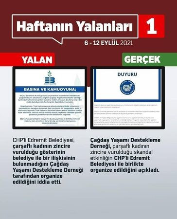 AKP'nin “haftanın yalanları” çalışmasında bakın neler var