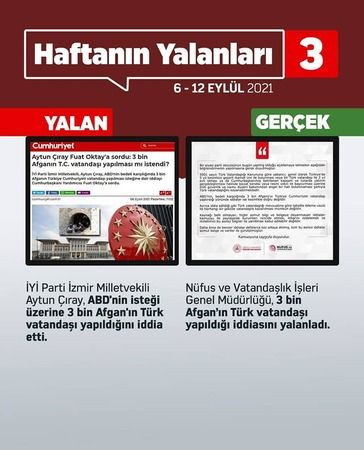 AKP'nin “haftanın yalanları” çalışmasında bakın neler var