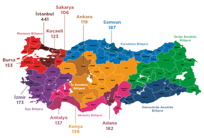 Kocaeli şiddet haritasında ilk 10'a girdi