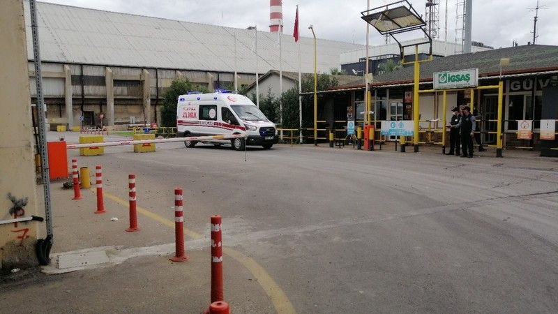 İGSAŞ fabrikasında bir işçi zehirlenerek hayatını kaybetti