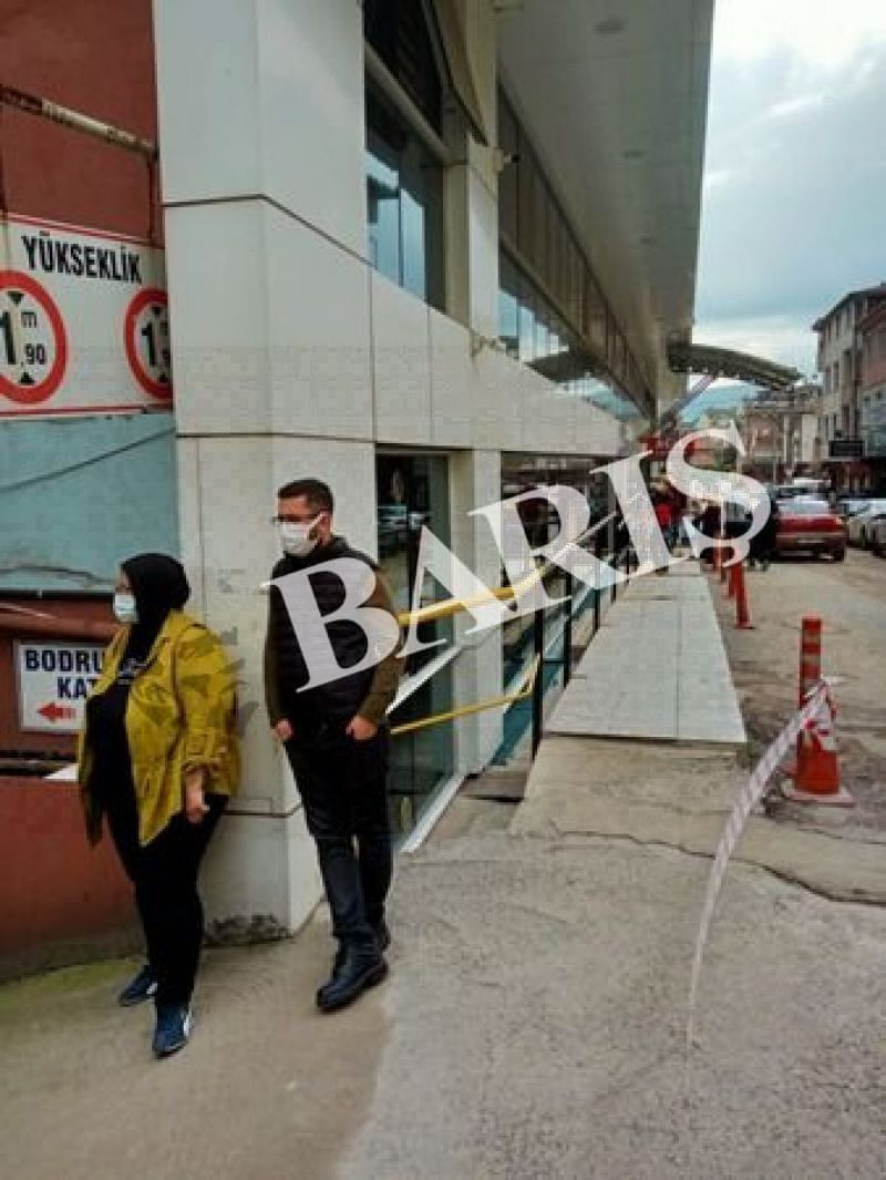 Skandal! Özel hastanenin otoparkında korona virüs testi!