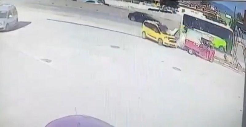 Feci kazada ölen yabancı uyruklu vatandaş defnedildi
