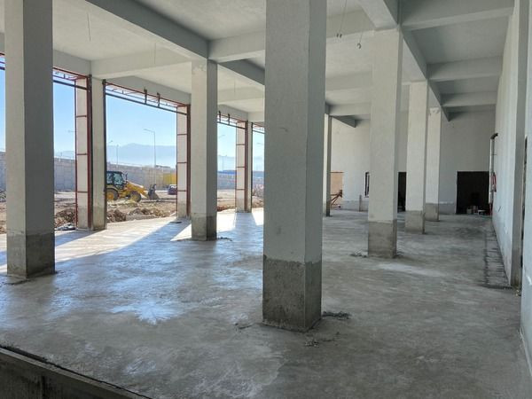 İtfaiye’nin yeni binasında hummalı çalışma