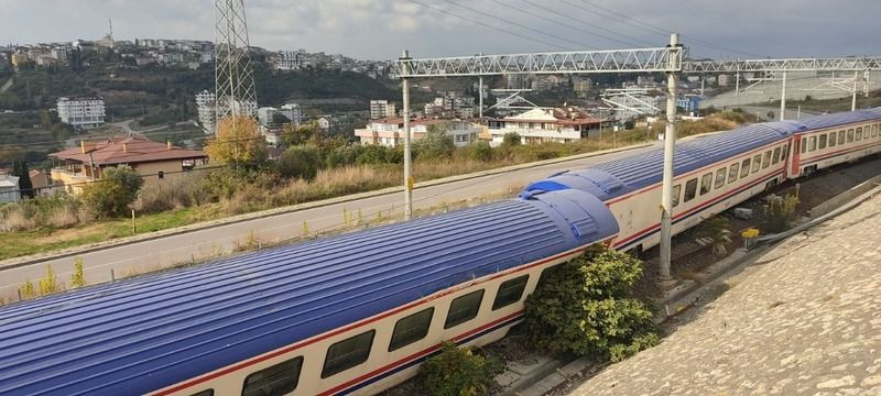 Kocaeli’de tren kazası!