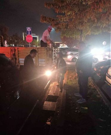 İzmit’te 51 adet yağmursuyu ızgarasını çalan şüpheli yakalandı