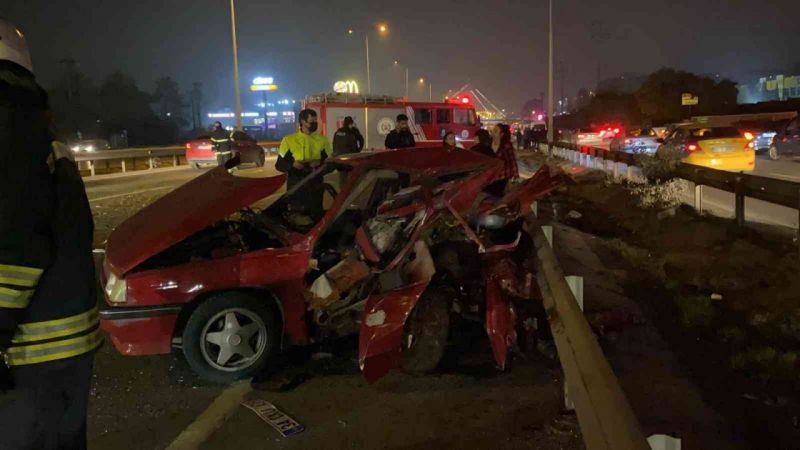 Kocaeli'de feci kaza: 1’i ağır 2 yaralı