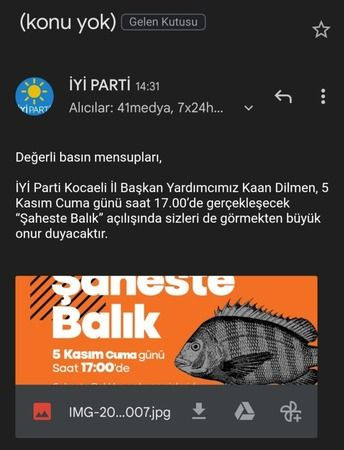 Partinin hesabıyla reklam yaptı!
