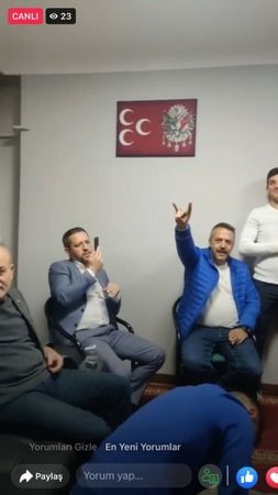 MHP’liler parti binasında “parti” yaptı!