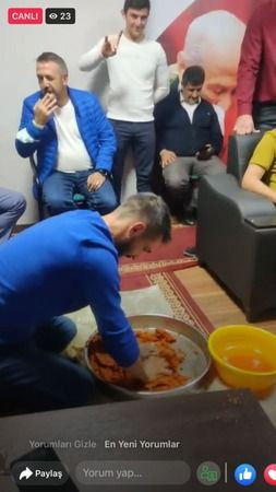 MHP’liler parti binasında “parti” yaptı!