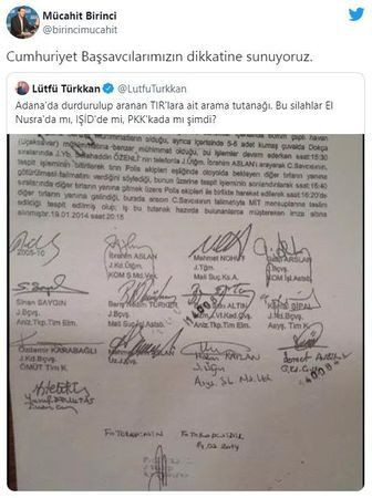 Türkkan hakkında bu seferde MİT tırları suçlaması