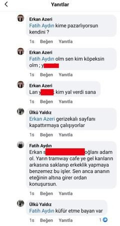 Ülkücüler arasında küfürler havada uçuştu!