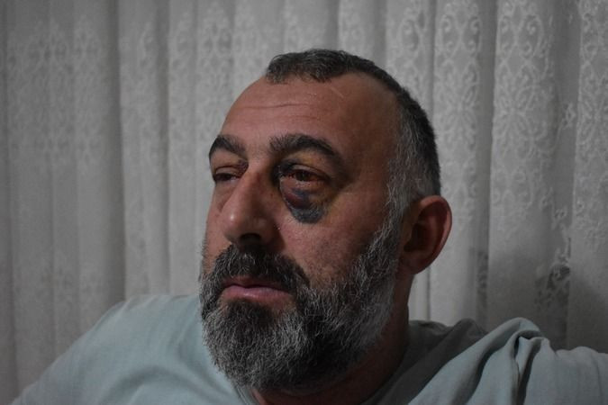‘Şerefsiz’ dediği şoför diğer şoförün babası çıkınca feci şekilde darp edildi