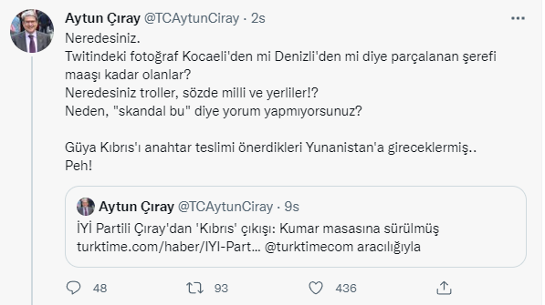 Aytun Çıray’ın Kocaeli mitingi fotoğrafı, gaf değilmiş!