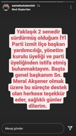 İYİ Parti’de neler oluyor? 9’ncu istifa geldi!