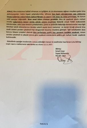 5 katlı binada metro ÇATLAĞI!