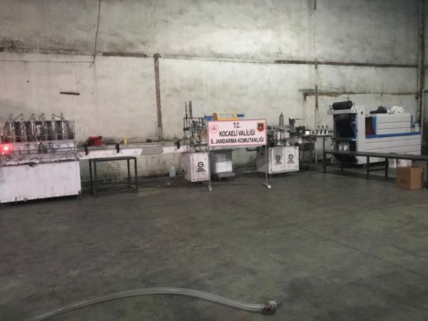 Jandarmadan yılbaşı öncesi sahte alkol operasyonu