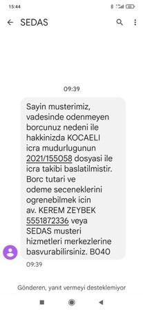 SEPAŞ’tan vatandaşa ŞOK!