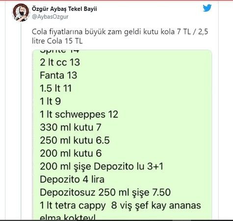 Marketlerdeki bir ürüne daha büyük zam!
