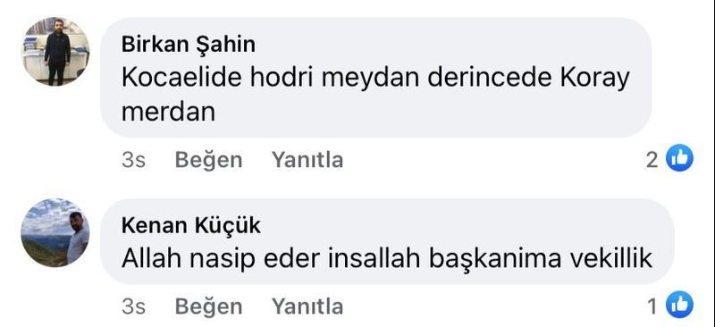 Derinceliler onu mecliste görmek istiyor!