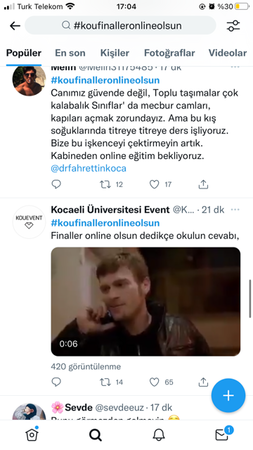 Kocaeli Üniversitesi Twitter’ın gündemi oldu!