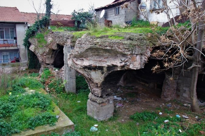 4. yüzyılda yapılmıştı binaların altında kaldı