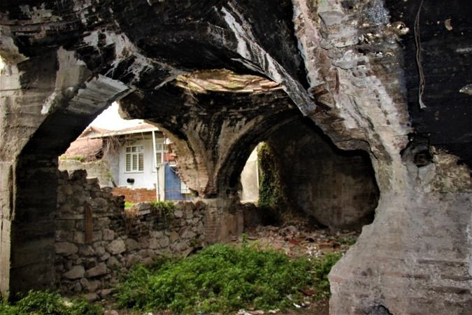 4. yüzyılda yapılmıştı binaların altında kaldı