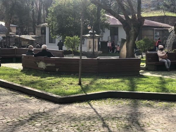 Güzel havayı gören sokağa çıktı