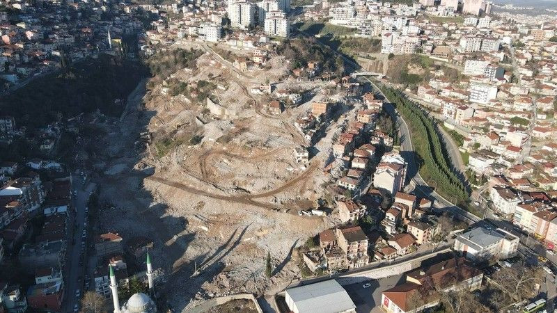 İzmit'te bir mahalle yok oldu